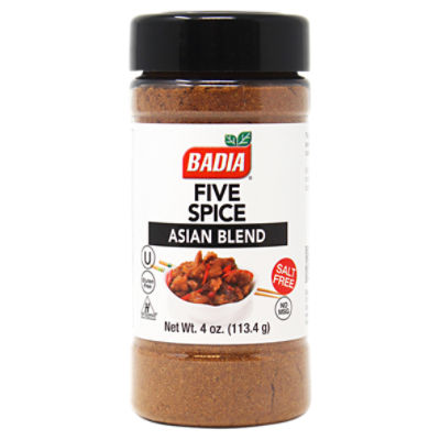 Badia Asian Spice Sensations – Fried Rice & Five Spice Seasoning Bundle -  Fried Rice Seasoning - Five Spice Asian Blend - QBIN Recipe Card - Variety
