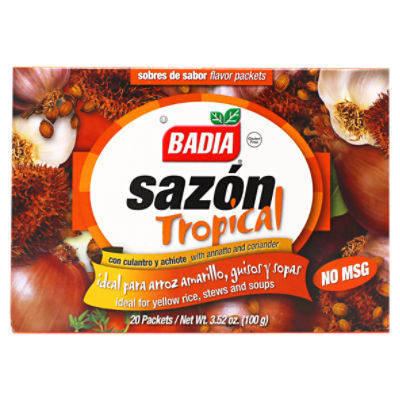 Badia Sazón Tropical® with Coriander & Annatto 3.52 oz