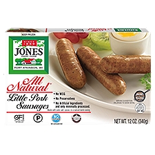 Jones Dairy Farm All Natural Little Pork Sausages, 12 oz, 12 Ounce