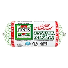 Jones Dairy Farm All Natural Original Pork, Sausage, 16 Ounce