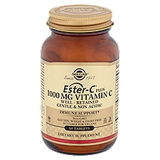 Solgar Ester Vitamin C Plus 1000 mg, 60 each