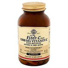 Solgar Ester-C Plus Vitamin C 1000 mg, Dietary Supplement, 90 Each