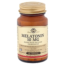 Solgar Melatonin Dietary Supplement, 10 mg, 60 count