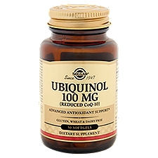 Solgar Ubiquinol Dietary Supplement, 100mg, 50 count