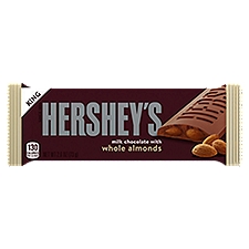 HERSHEY'S, Milk Chocolate with Almonds King Size Candy, 2.6 oz
