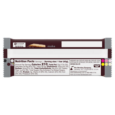 Hershey's Milk Chocolate, 1.55 oz