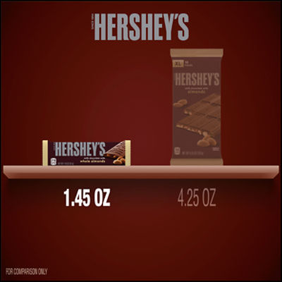 Hershey's Milk Chocolate with Whole Almonds, 1.45 oz
