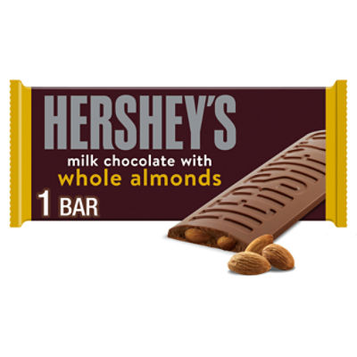 Hershey's Milk Chocolate with Whole Almonds, 1.45 oz