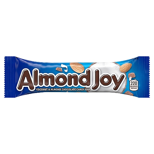 Almond Joy Coconut & Almond Chocolate Candy Bar, 1.61 oz