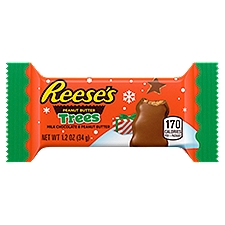 REESE'S Milk Chocolate Peanut Butter Trees Candy, Christmas, 1.2 oz