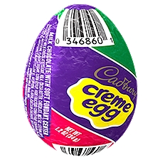 CADBURY CREME EGG Milk Chocolate Candy, Easter, 1.2 oz, Egg