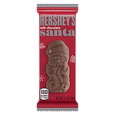 Hershey's Milk Chocolate Santa, 1.2 Ounce