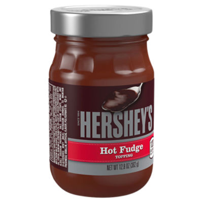 HERSHEY'S Hot Fudge Topping Jar, 12.8 oz