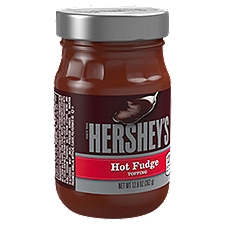 HERSHEY'S Hot Fudge Topping, Baking, 12.8 oz, Jar