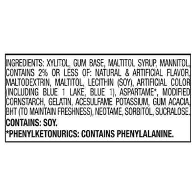 Ice Breakers Ice Cubes Peppermint Sugar Free Gum, 40 count