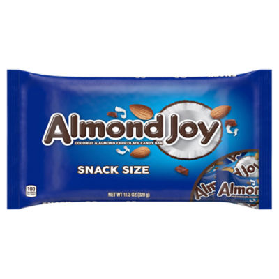 ALMOND JOY Coconut and Almond Chocolate Candy Bag, 11.3 oz, 11.3 Ounce