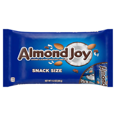 ALMOND JOY Coconut and Almond Chocolate Candy Bag, 11.3 oz
