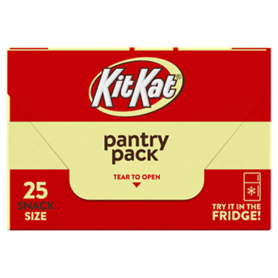 KIT KAT® Milk Chocolate Wafer Snack Size, Candy Pantry Pack, 12.25 oz, 12.25 Ounce