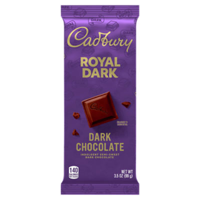 CADBURY ROYAL DARK Dark Chocolate Candy Bar, 3.5 oz, 3.5 Ounce