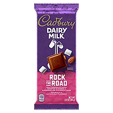 Cadbury Dairy Milk Rock the Road Milk Chocolate, 3.5 oz, 3.5 Ounce