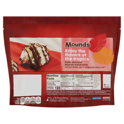 Save on Mounds Dark Chocolate Candy Bar with Coconut Order Online