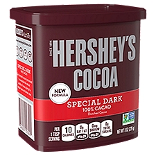 Hershey's Special Dark 100% Cacao Dutched, Cocoa, 8 Ounce