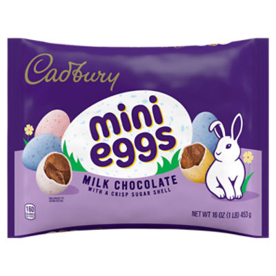 CADBURY MINI EGGS Milk Chocolate Easter Candy Bag, 16 oz - Fairway