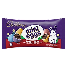 CADBURY MINI EGGS Dark Chocolate Easter Candy Bag, 9 oz