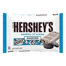 HERSHEY'S COOKIES 'N' CREME Snack Size Candy Bars, Halloween, 10.35 oz, 10.35 Ounce