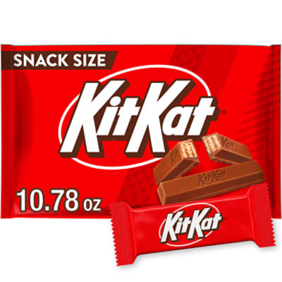 KitKat Crisp Wafers in Milk Chocolate Snack Size, 10.78 oz