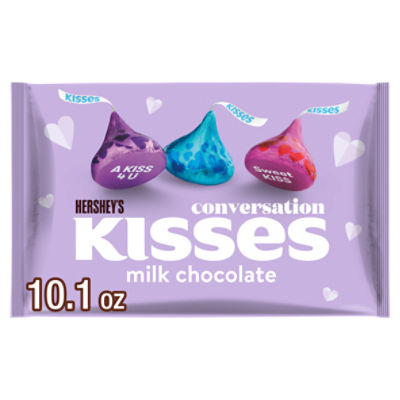 Hershey's Kisses Conversation Milk Chocolate, 10.1 oz