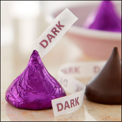 Dark chocolate hershey deals kisses