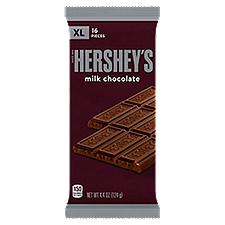 Hershey's Milk Chocolate, XL, 4.4 oz, 16 count