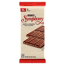 HERSHEY'S Symphony Creamy Milk Chocolate Candy Bar, XL, 4.25 oz