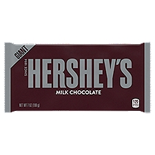 Hershey's Giant Milk Chocolate Bar, 7 Ounce