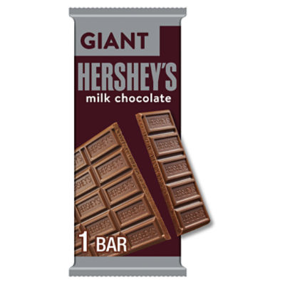 Hershey's Giant Milk Chocolate, 25 count, 7.56 oz