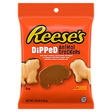 Reese's Dipped Animal Crackers Peg Bag 4.25oz, 12ct., 4.25 Ounce