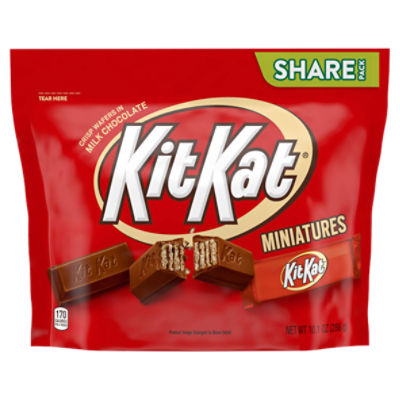 KIT KAT® Miniatures Milk Chocolate Wafer Candy Share Pack, 10.1 oz