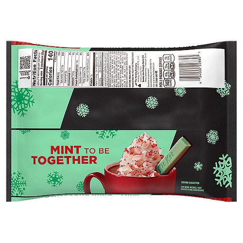 KIT KAT® DUOS Mint and Dark Chocolate Wafer Snack Size, Christmas