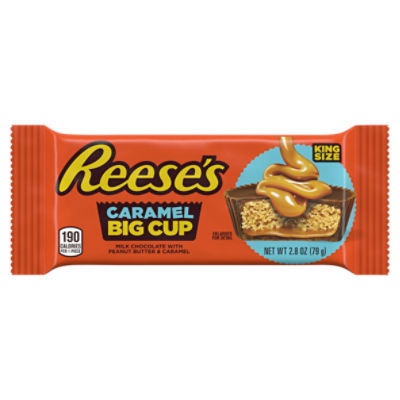 REESE'S Big Cup Caramel Milk Chocolate King Size Peanut Butter