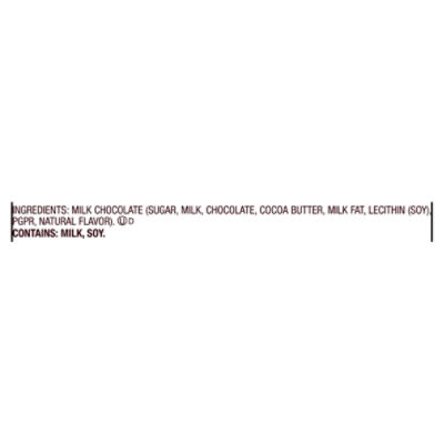 Hershey's Milk Chocolate Bars Full Size, 1.55 oz, 6 count
