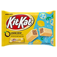 KIT KAT® Miniatures Lemon Flavored Creme Wafer Easter Candy Bag, 8.4 oz