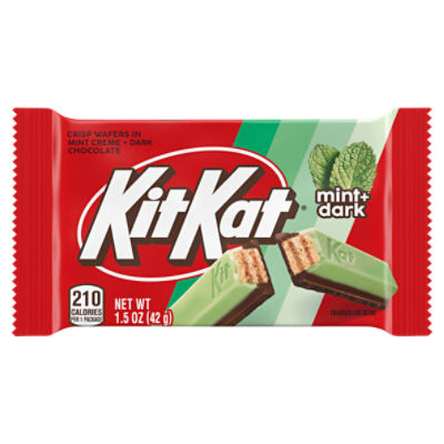 KIT KAT® DUOS Dark Chocolate Mint Wafer Candy Bar, 1.5 oz