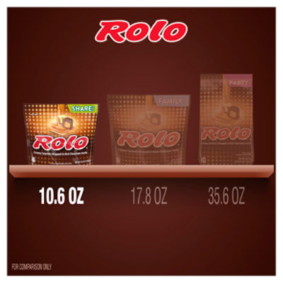 ALL NEW! Rolo Unwrapped 8 Oz (one bag)