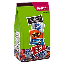 Hershey Assorted Milk and Dark Chocolate Flavored Snack Size, Candy Party Pack, 33.43 oz
