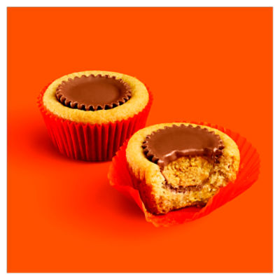 Reese's Milk Chocolate Snack Size Peanut Butter Cups Candy, Bag 10.5 oz 