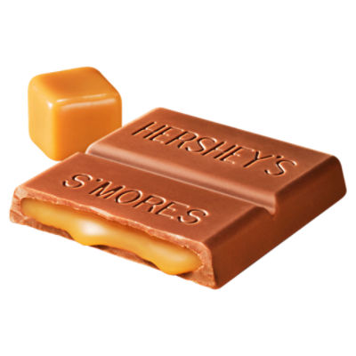 Hershey's Milk Chocolate With Caramel Full Size, 1.4 fl oz, 6 count