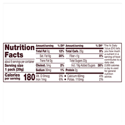 Hershey's Milk Chocolate With Caramel Full Size, 1.4 fl oz, 6 count