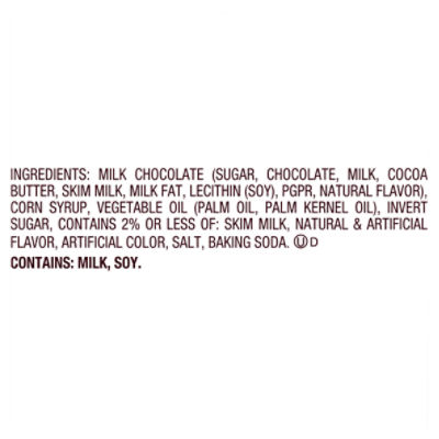 Hershey's Milk Chocolate With Caramel Full Size, 1.4 fl oz, 6 count