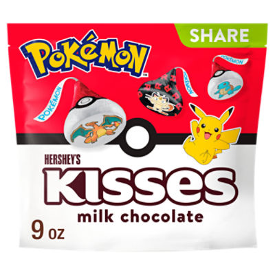 Hershey's Kisses Pokémon Team Rocket Special Edition Milk Chocolate Share Pack, 9 oz
